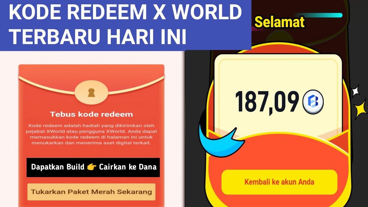 Free 2 Kode Redeem X World Terbaru Hari Ini 2025