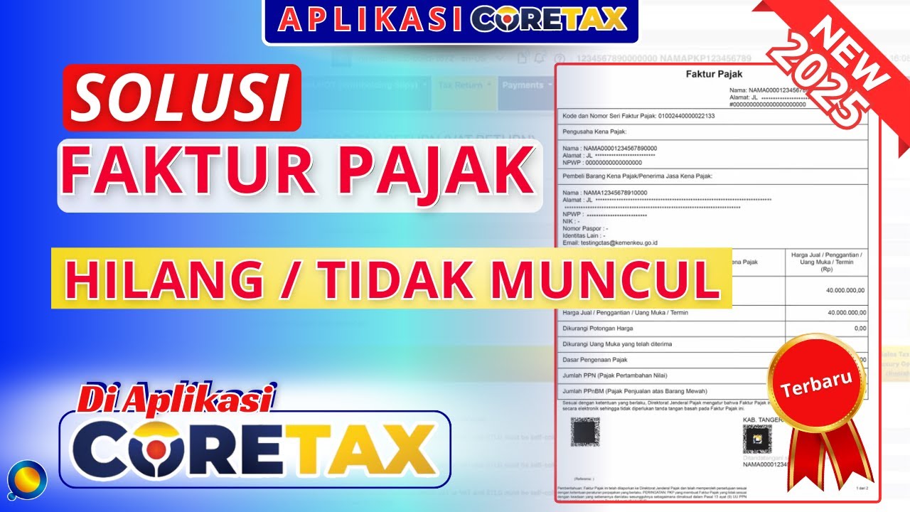 Solusi Faktur Pajak Hilang di Coretax dan Cara Mengatasinya