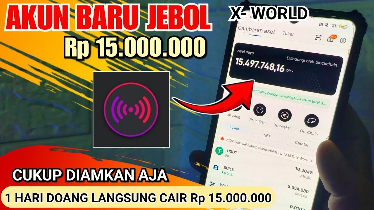 Tutorial Cara Nuyul X World Otomatis Jadi Koin