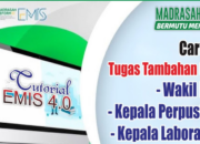 Cara Input Tugas Tambahan (12 JTM) di EMIS 4.0