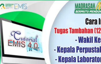 Cara Input Tugas Tambahan (12 JTM) di EMIS 4.0