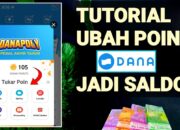 Tutorial Tukar Poin Dana Jadi Saldo Terbaru Hari Ini