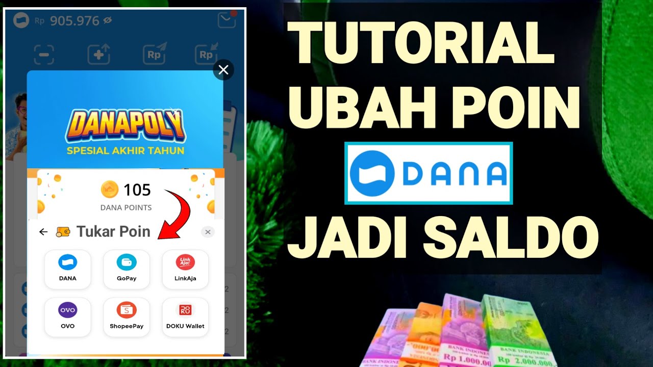 Tutorial Tukar Poin Dana Jadi Saldo Terbaru Hari Ini