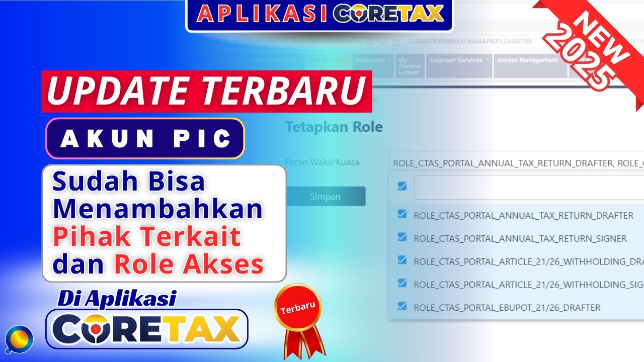 Cara Menambahkan Pihak Terkait dan Hak Akses di Coretax