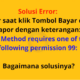 Solusi Error Saat Klik Tombol Bayar dan Lapor "This Method Requires One of the Following Permission 99