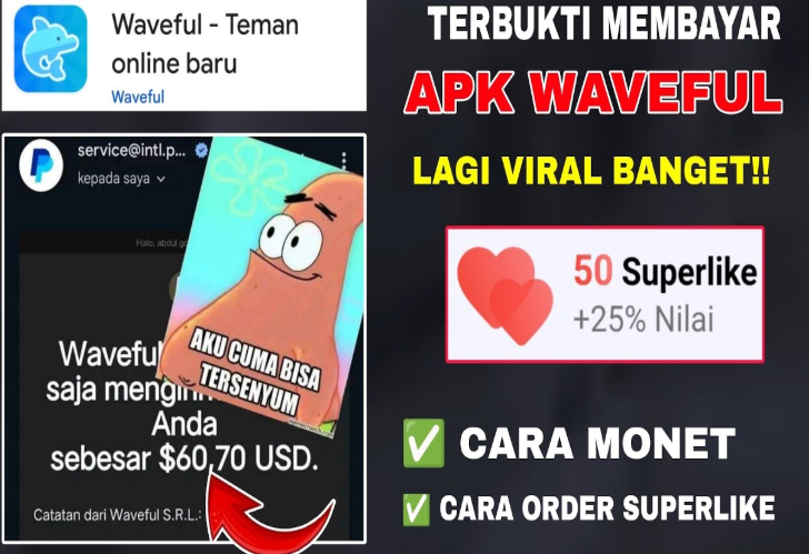 Cara Beli SuperLike di Waveful Dan Cara Hasilkan Uang Gratis