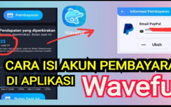 Cara Mengisi Akun Pembayaran di Waveful Agar Cair ke Paypal