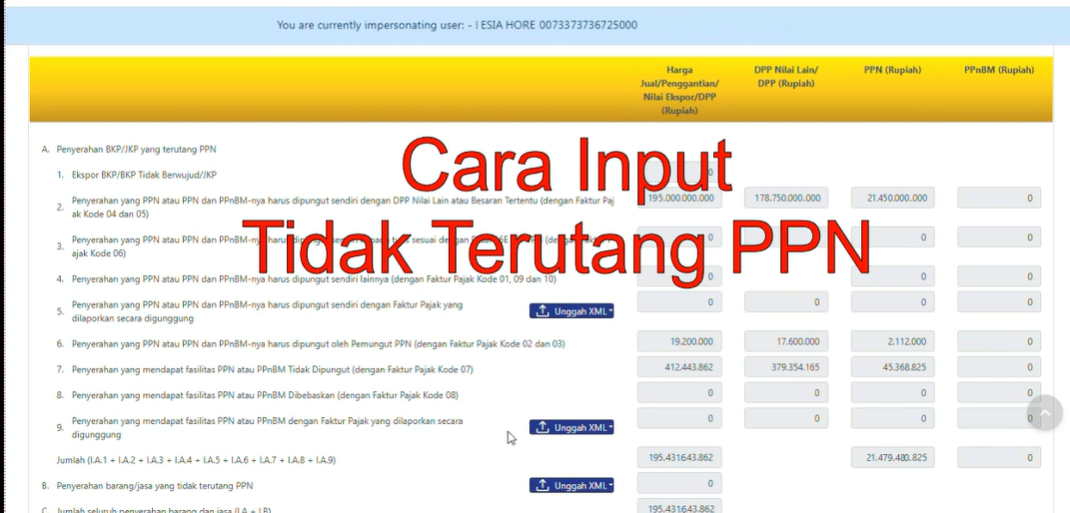 Cara Input Tidak Terutang PPN di Coretax: Panduan Lengkap dan Praktis