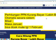 Cara Hitung PPN Kurang atau Lebih Bayar di Coretax: Panduan Lengkap