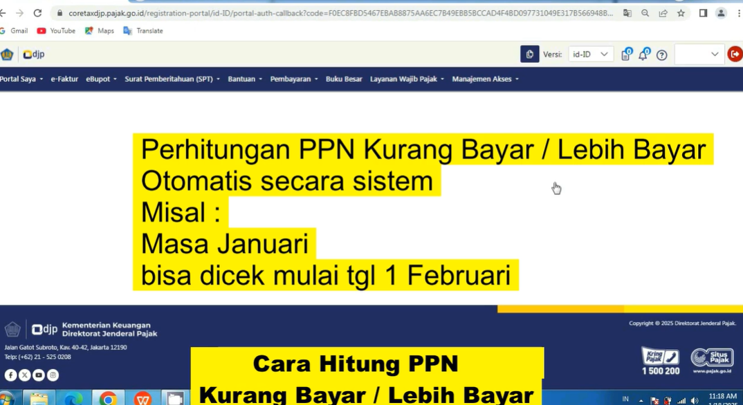 Cara Hitung PPN Kurang atau Lebih Bayar di Coretax: Panduan Lengkap