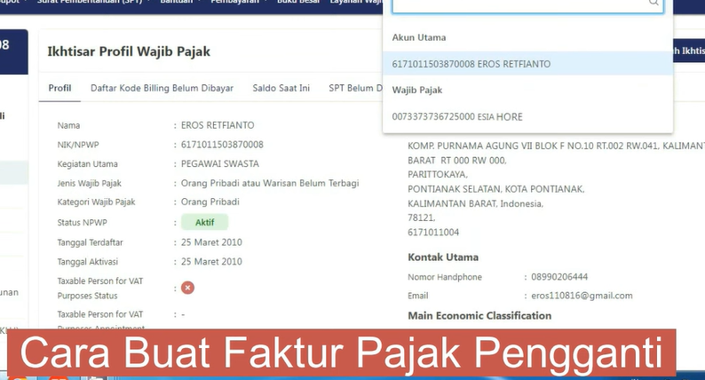 Cara Buat Faktur Pajak Pengganti di Coretax Terbaru Anti Gagal