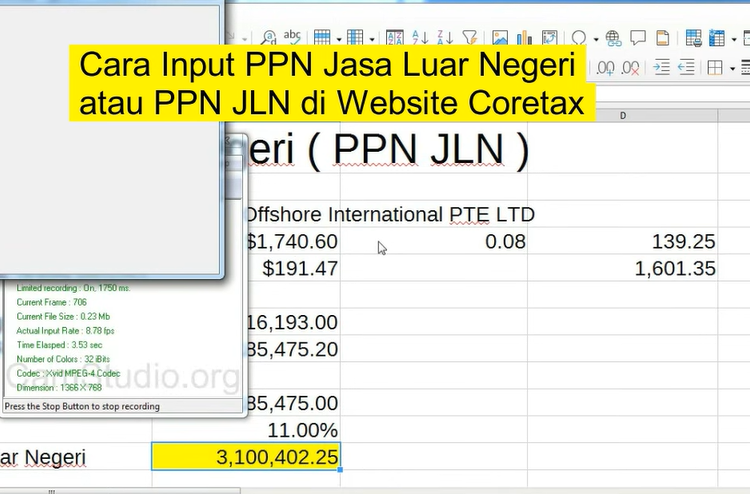 Cara Input PPN Jasa Luar Negeri di Coretax Terbaru Paling Mudah!