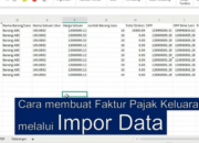 Cara Buat Faktur Pajak Melalui Impor Data di Coretax Terbaru & Mudah