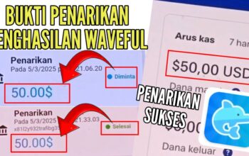 Review Bukti Penarikan Penghasilan dari Apk Waveful Viral 2025